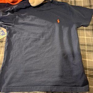 *POLO by RALPH LAUREN NAVY BLUE TEE SHIRT  * (Unisex ) Size 5